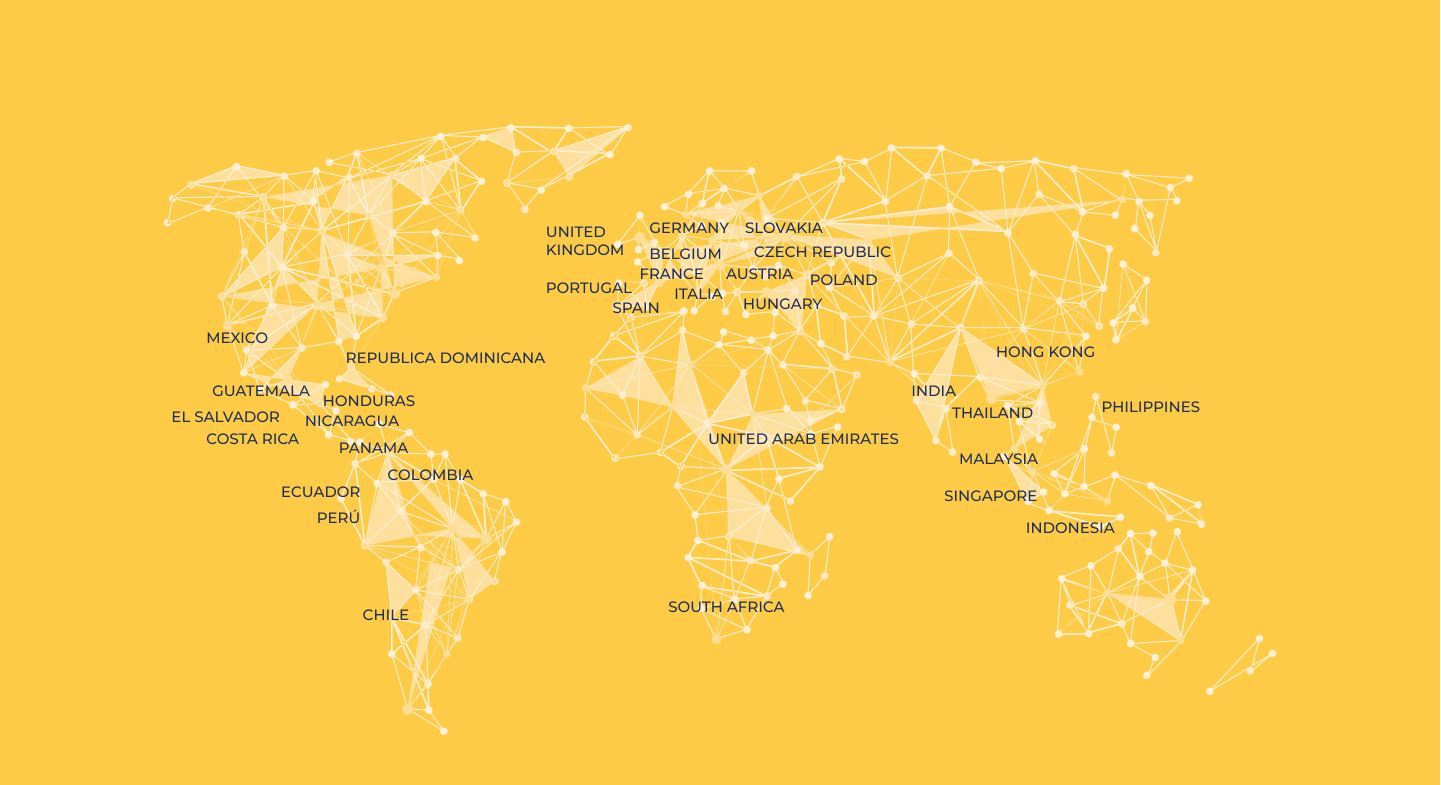 Infonis: presencia en más de 30 países.